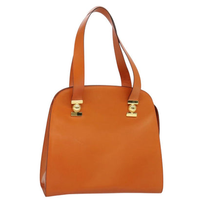 Celine Tote bag Leather, ORANGE, LEATHER, Tote bag