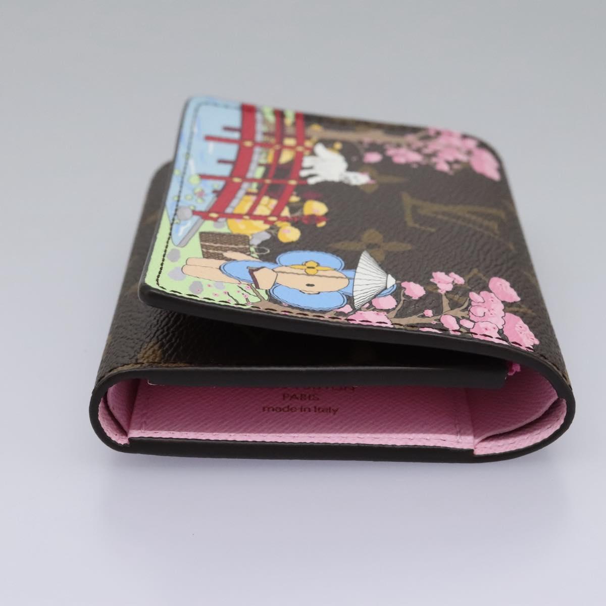 Louis Vuitton Victorine wallet Monogram Vivienne Japan Garden, BROWN, CANVAS, Wallets