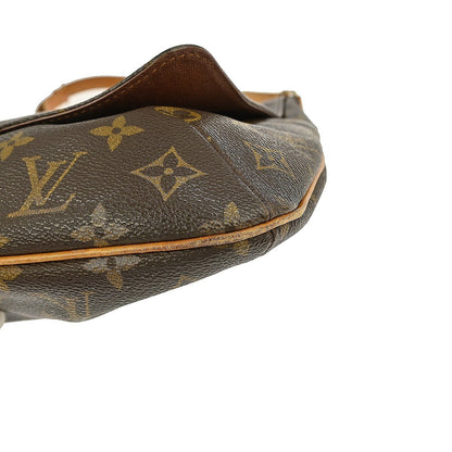 Louis Vuitton Musette Salsa Handbag Monogram Canvas, BROWN, CANVAS, Shoulder bag