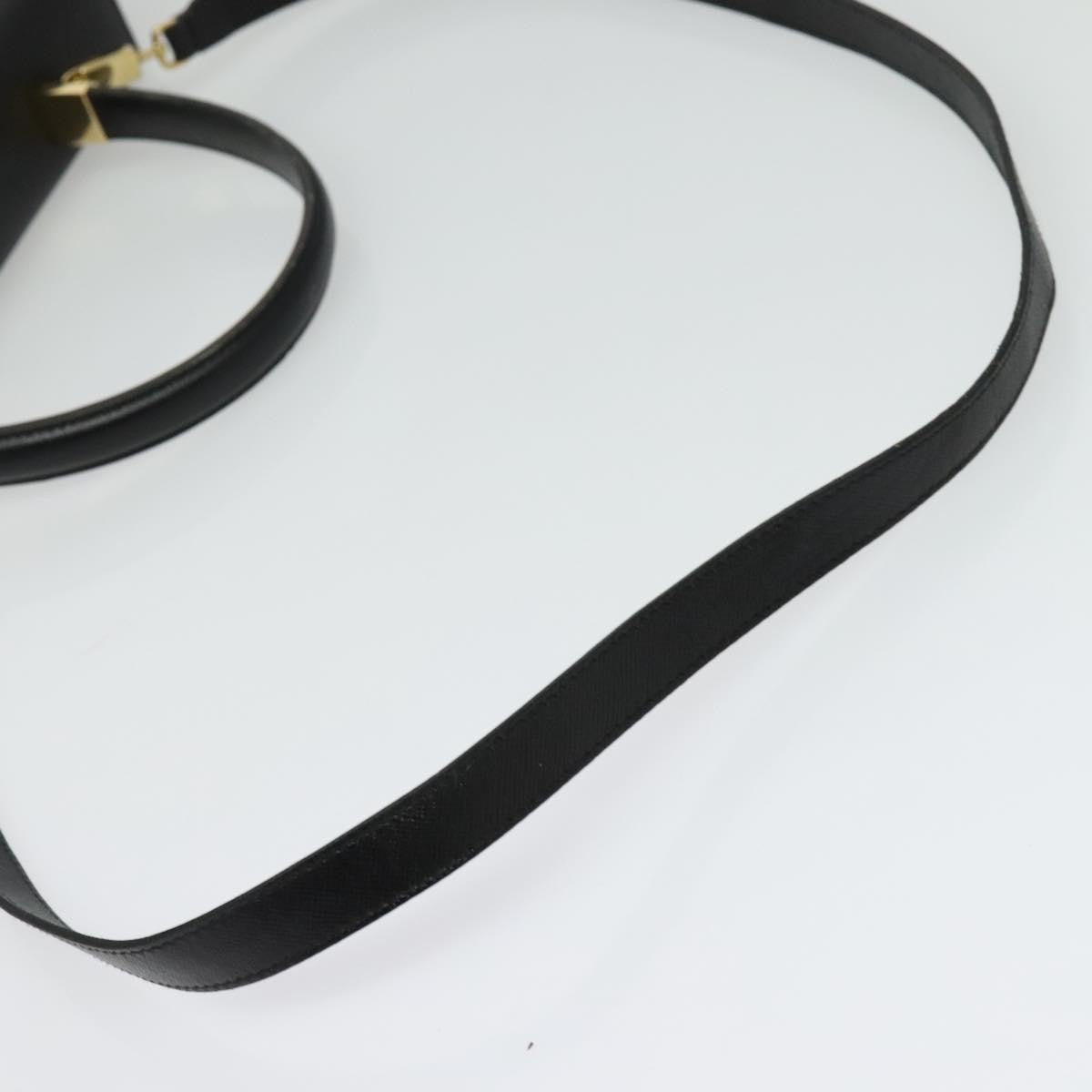 Salvatore Ferragamo Gancini Convertible Top Handle Bag Leather, BLACK, LEATHER, Handbag