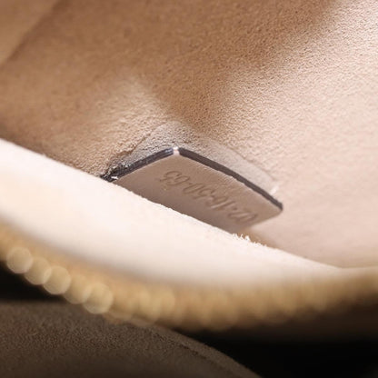 Chloe Faye Shoulder Bag Leather and Suede, BEIGE, SUEDE, Shoulder bag