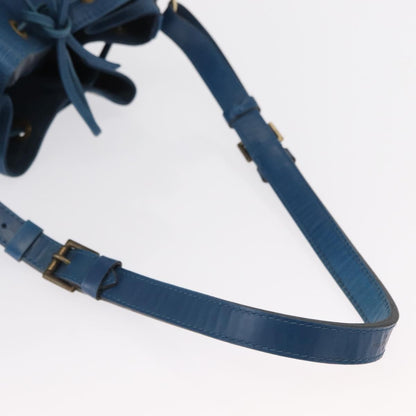 Louis Vuitton Petit Noe NM Handbag Epi Leather, BLUE, LEATHER, Shoulder bag