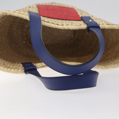 Loewe Basket Tote Raffia, BEIGE, WOOD, Tote bag