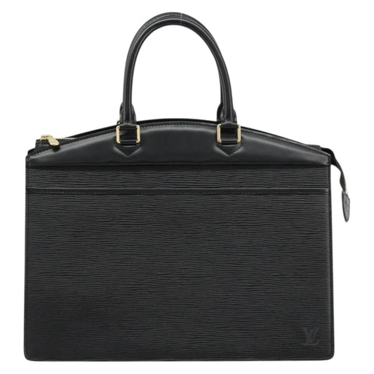 Louis Vuitton Riviera Handbag Epi Leather, Black, Leather, Handbag