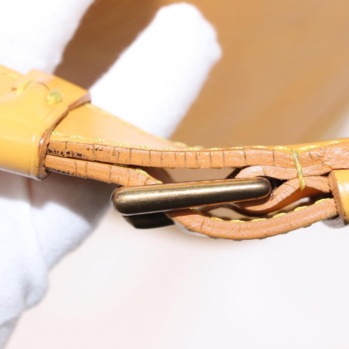 Louis Vuitton Noe Handbag Epi Leather, YELLOW, LEATHER, Shoulder bag