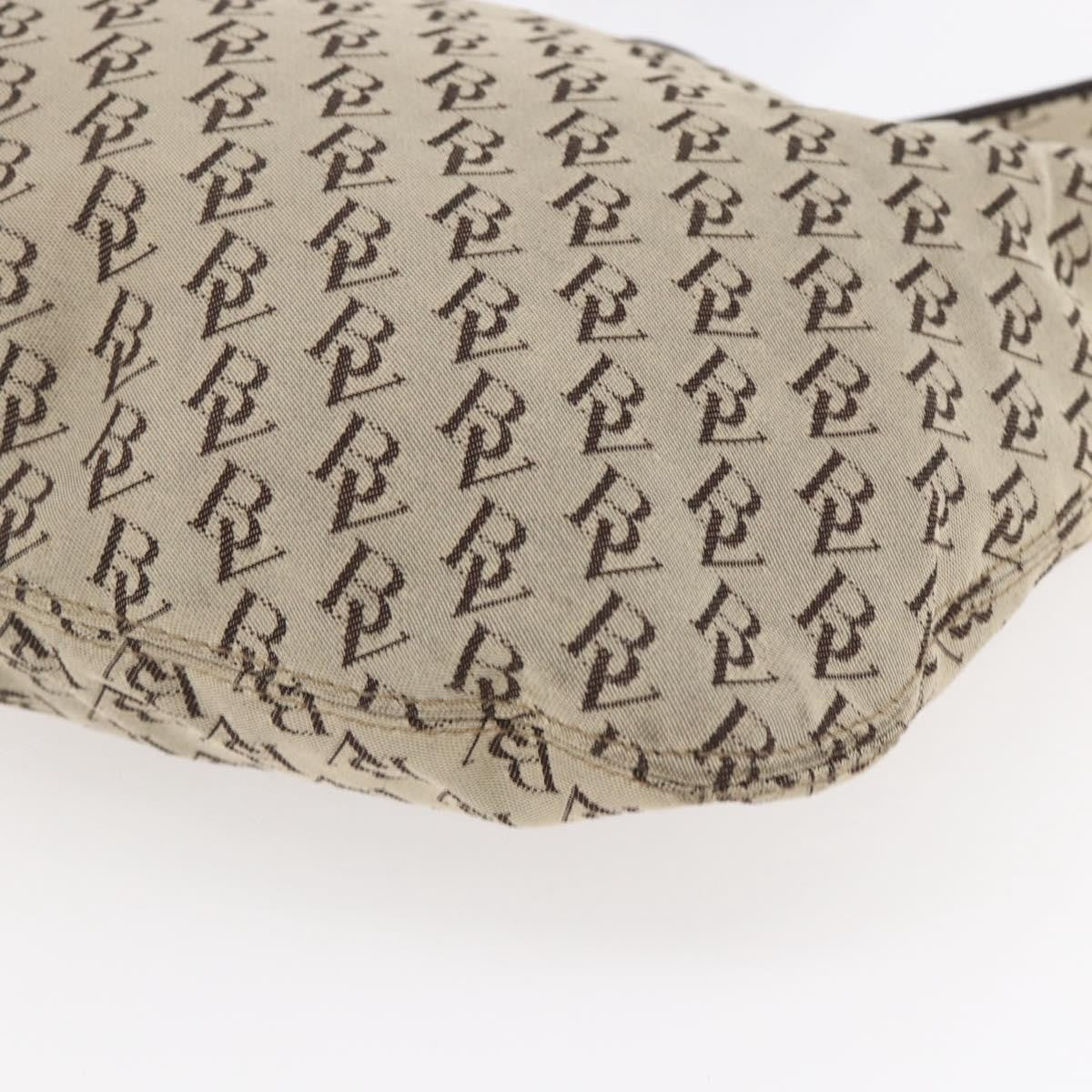 Bottega Veneta Vintage Shoulder Bag Canvas, BEIGE, CANVAS, Shoulder bag