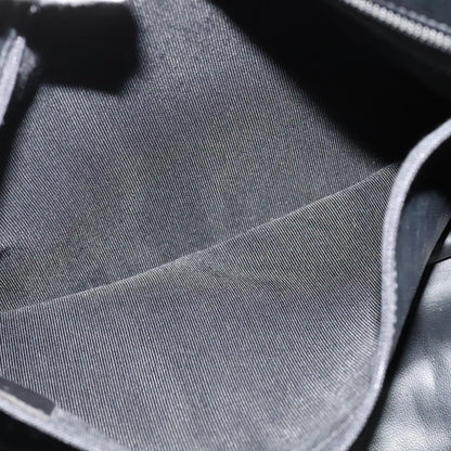 Bally Vintage Chain Shoulder Bag Quilted Leather, BLACK, LEATHER, Shoulder bag