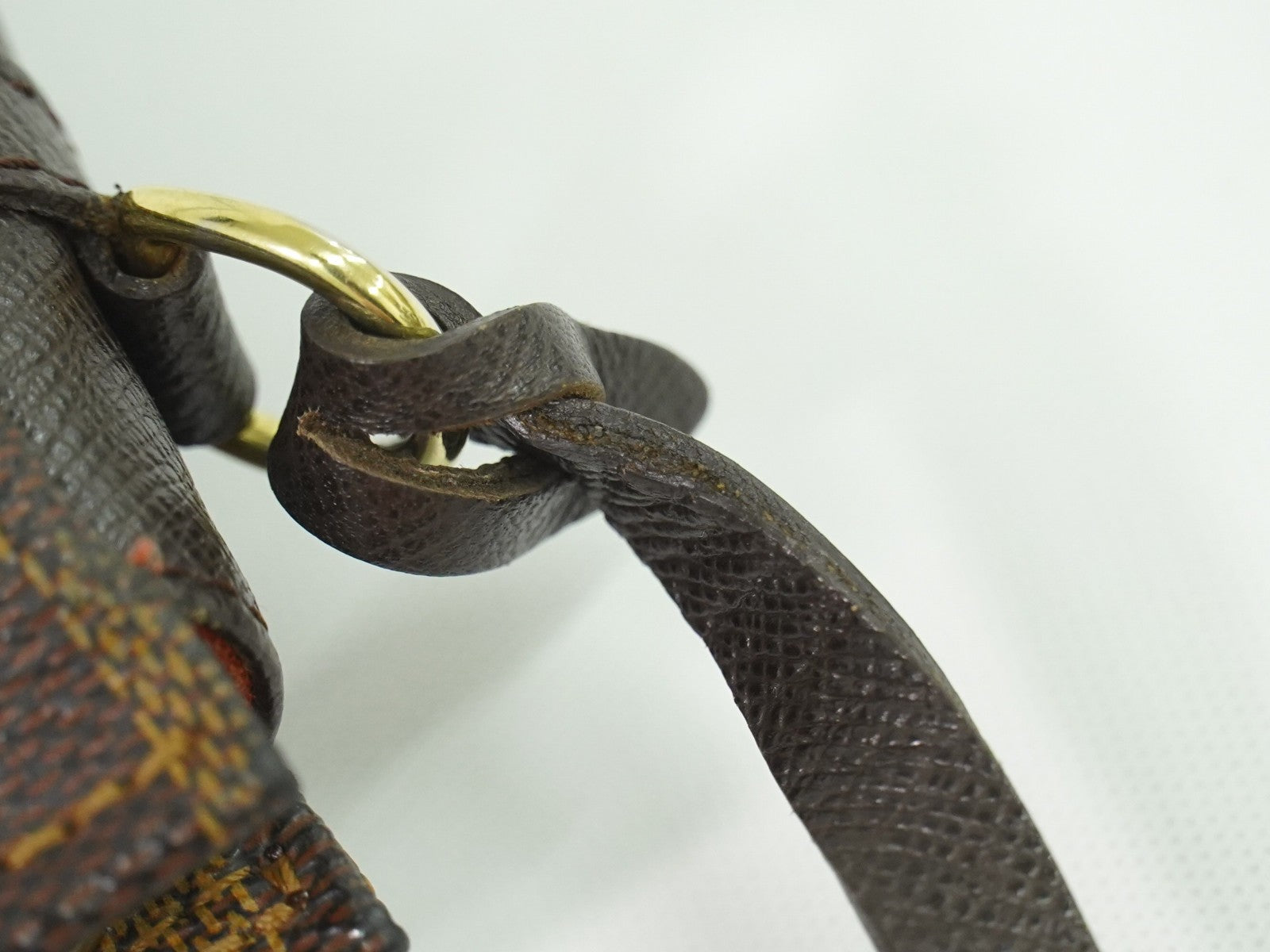 Louis Vuitton Trousse Make Up Bag Damier Canvas, BROWN, CANVAS, Clutche & pouche