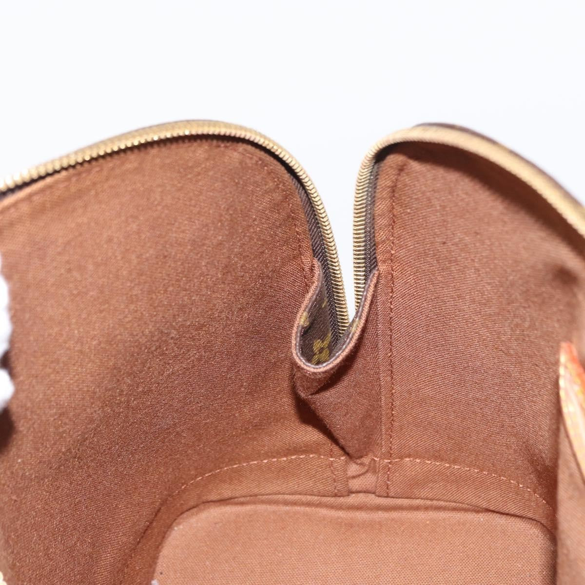 Louis Vuitton Alma Handbag Monogram Canvas, BROWN, CANVAS, Handbag