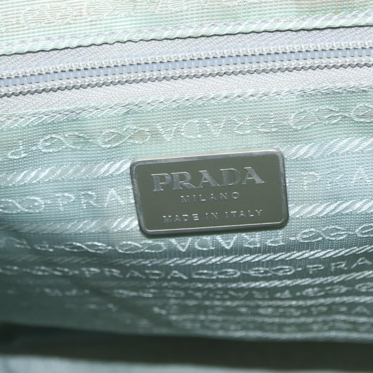 Prada Double Front Pocket Backpack Tessuto, BLUE, NYLON, Backpack