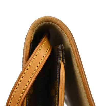 Louis Vuitton Twin Handbag Monogram Canvas, BROWN, CANVAS, Clutche & pouche