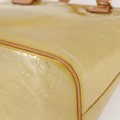 Louis Vuitton Houston Handbag Monogram Vernis, BEIGE, PATENT_LEATHER, Handbag