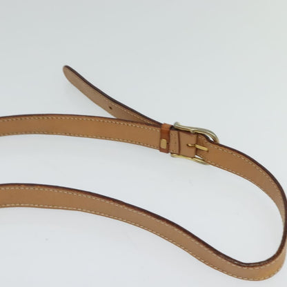 Celine Vintage Macadam Shoulder Bag Canvas and Leather, BROWN, CANVAS, Shoulder bag