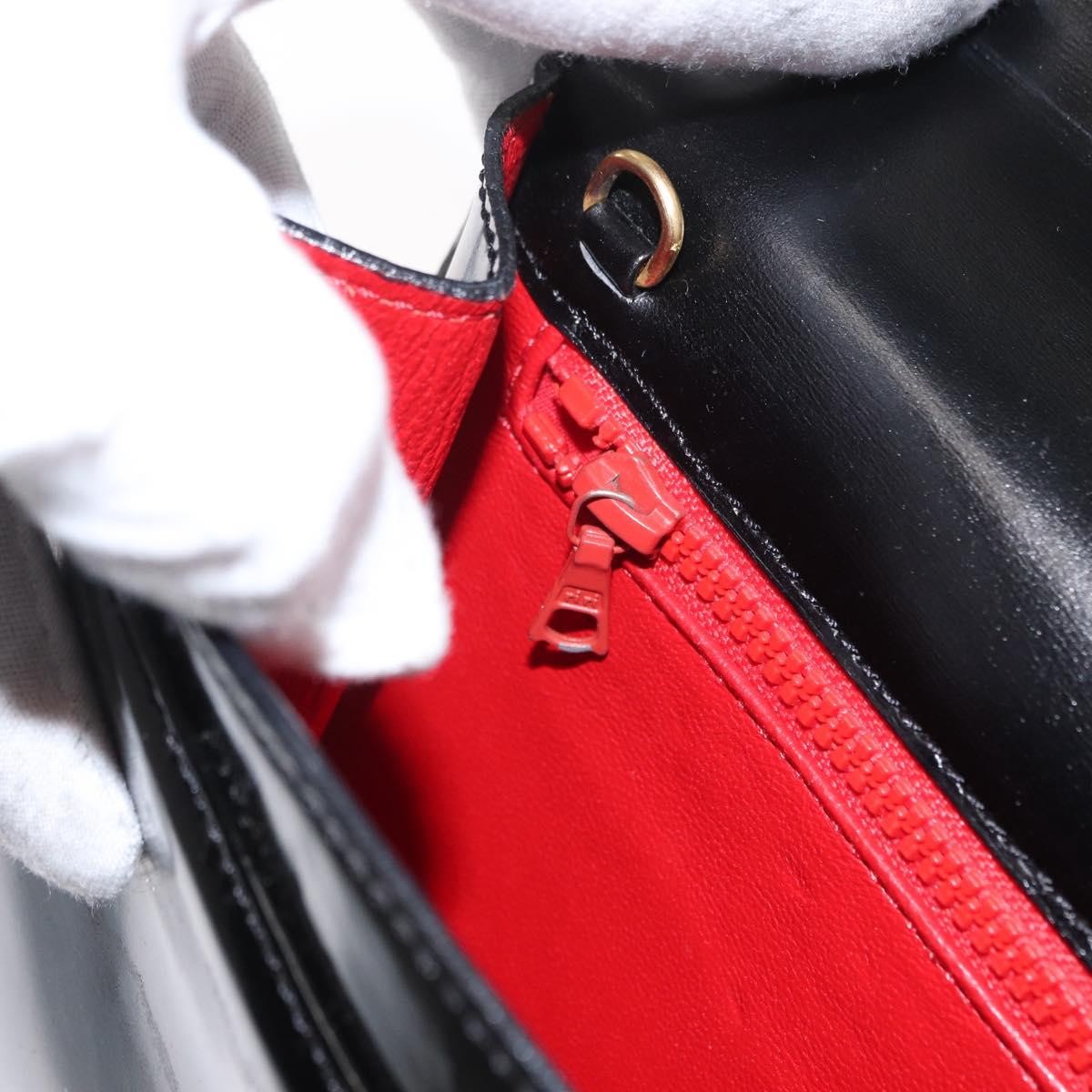 Celine Clutch Bag ENAMEL, BLACK, PATENT_LEATHER, Clutche & pouche