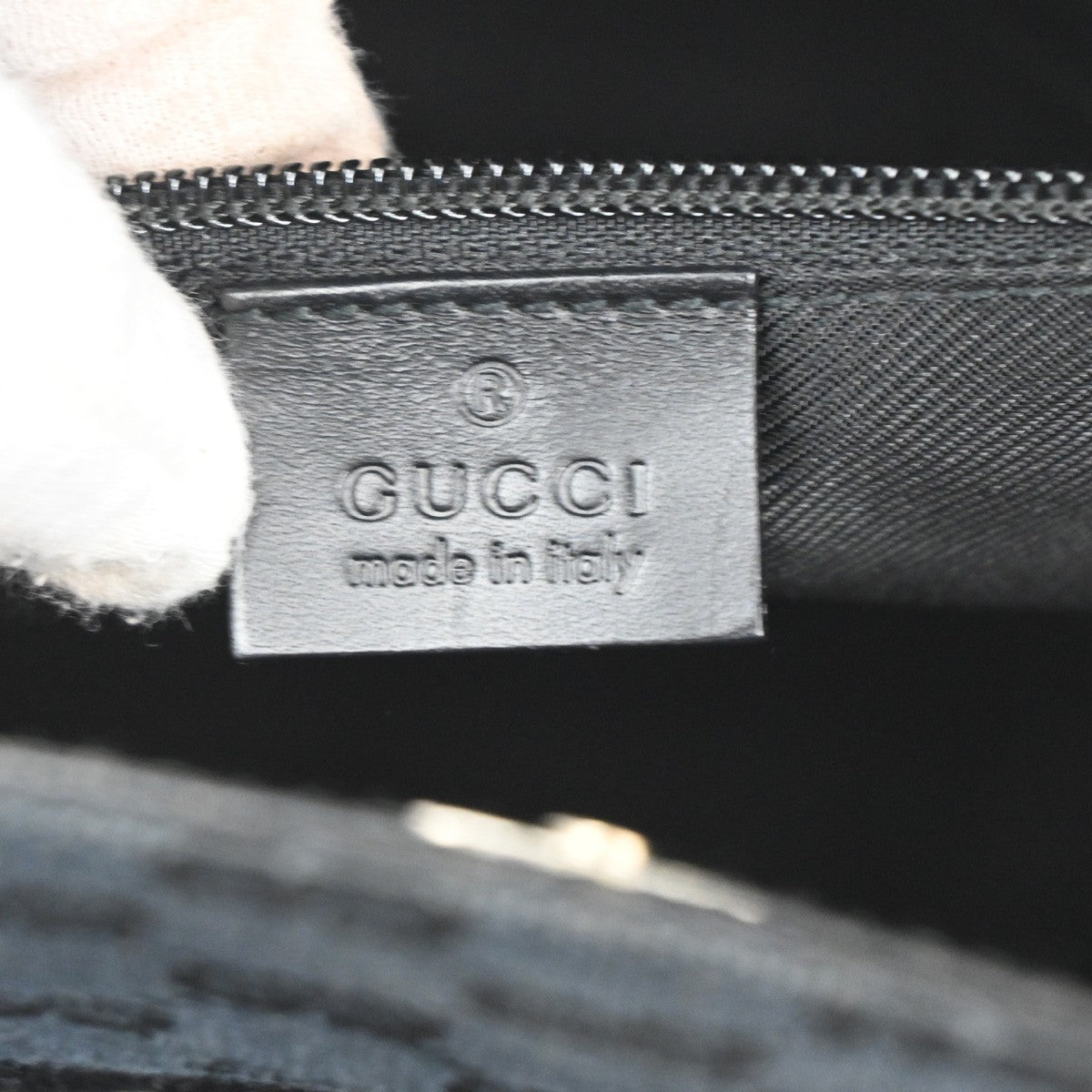 Gucci Vintage tote GG Canvas, BLACK, CANVAS, Tote bag