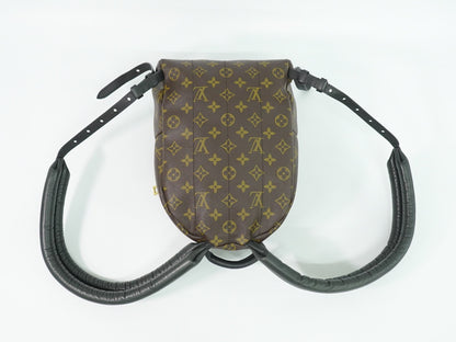 Louis Vuitton Palm Springs Backpack Monogram Canvas, BROWN, CANVAS, Backpack
