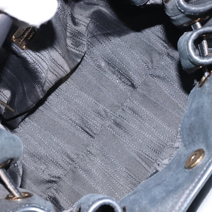 Salvatore Ferragamo Gancini Tote Suede, BLACK, SUEDE, Tote bag