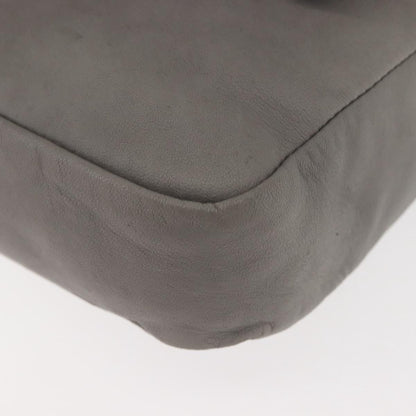 Chloe Vintage Flap shoulder bag Leather, GRAY, LEATHER, Shoulder bag