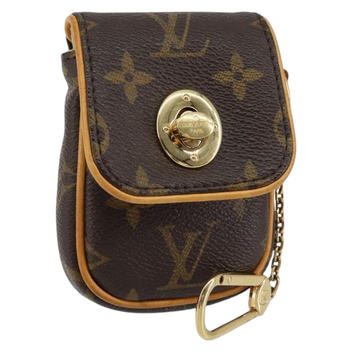 Louis Vuitton Cancun Pochette Monogram Canvas, BROWN, CANVAS, Clutche & pouche