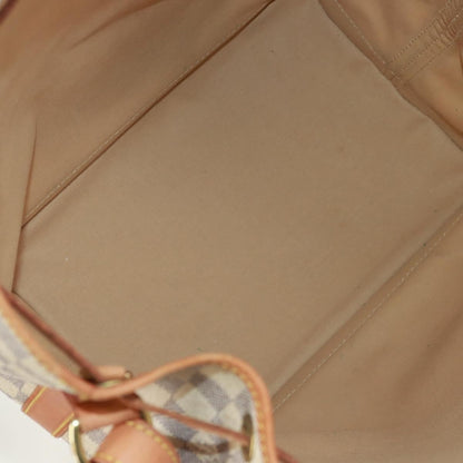 Louis Vuitton Noe Handbag Damier, Beige, Canvas, Shoulder Bag