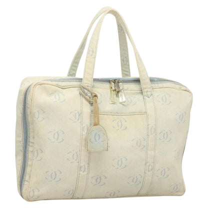 Chanel Zip Around Travel Bag Denim, BLUE, DENIM_JEANS, Travel bag