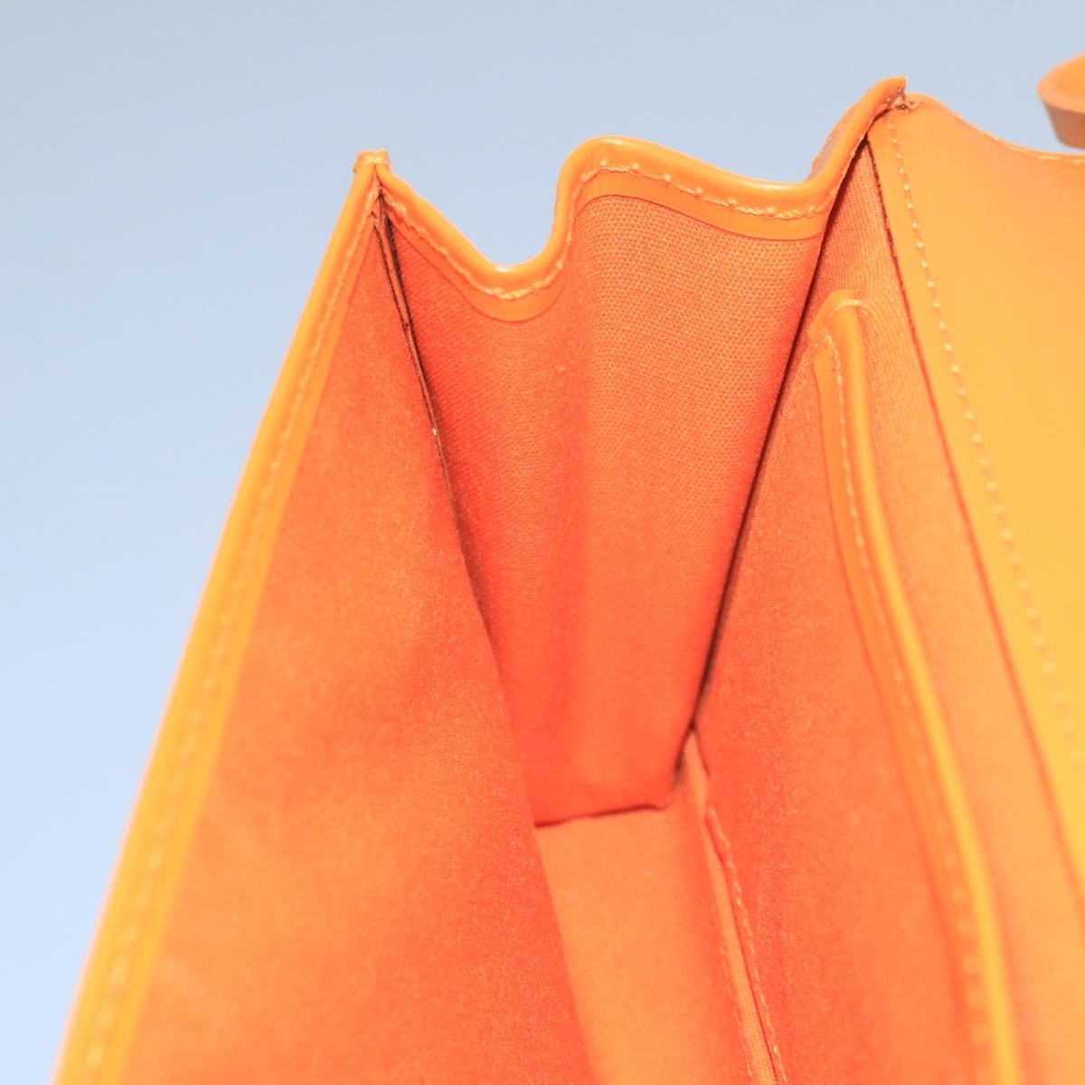 Louis Vuitton Honfleur Handbag Epi Leather, ORANGE, LEATHER, Shoulder bag