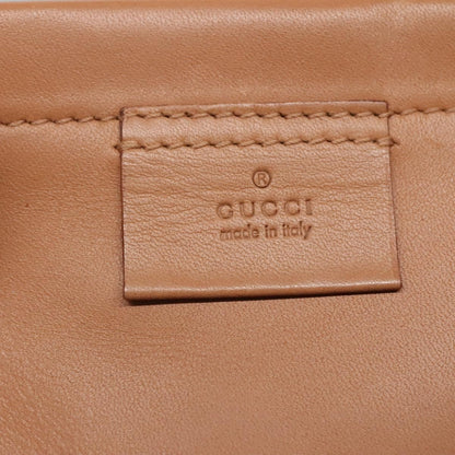 Gucci Vintage Handbag Leather, BEIGE, LEATHER, Handbag