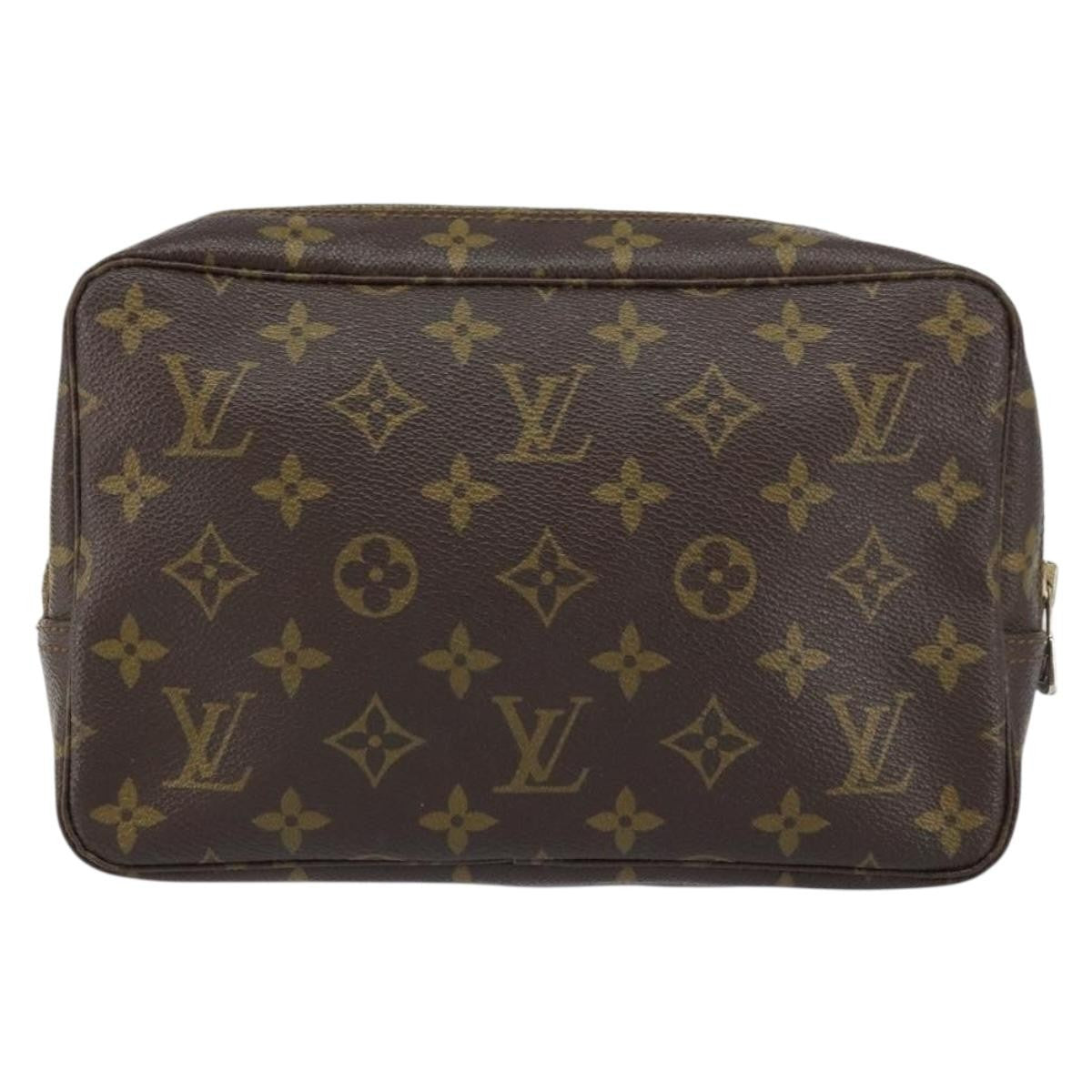 Louis Vuitton Trousse Toilette Monogram Canvas, BROWN, CANVAS, Clutche & pouche