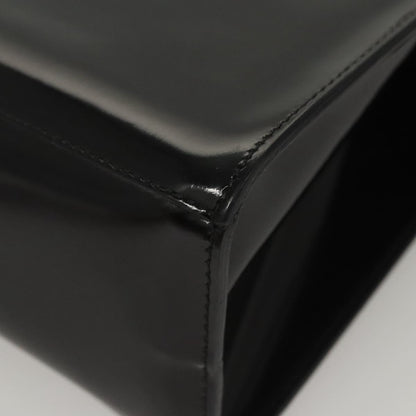 Salvatore Ferragamo Shopper Tote Patent Leather, BLACK, PATENT_LEATHER, Tote bag