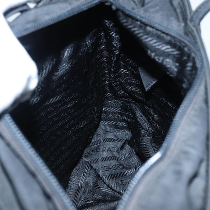 Prada Vintage Handbag Tessuto, BLACK, NYLON, Handbag