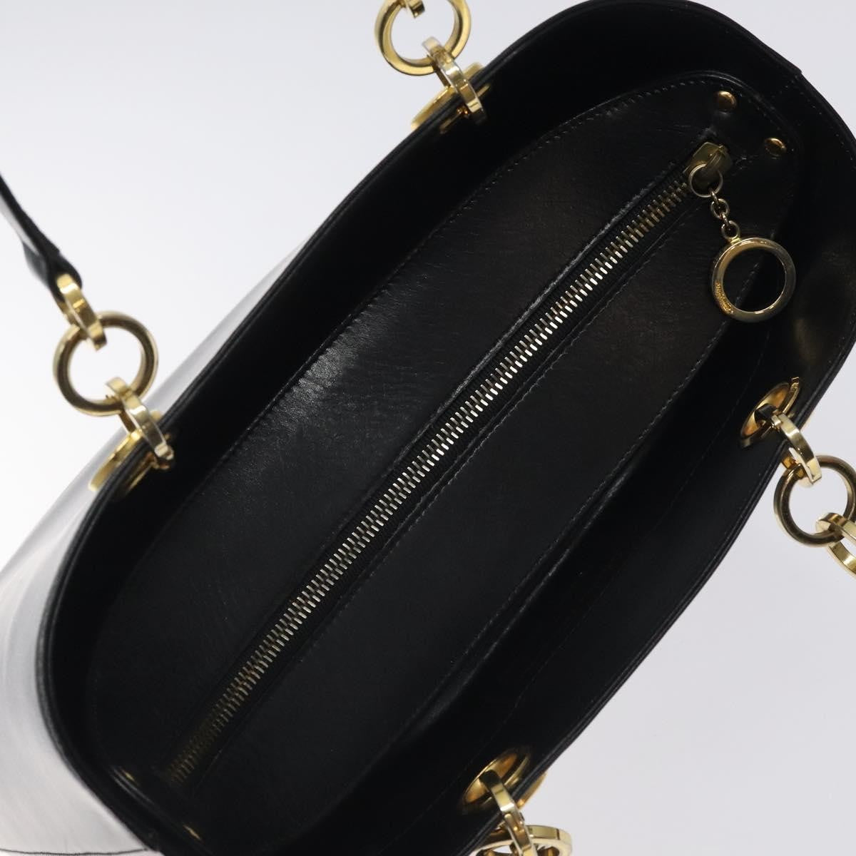 Salvatore Ferragamo Vintage Tote bag Leather, BLACK, LEATHER, Tote bag