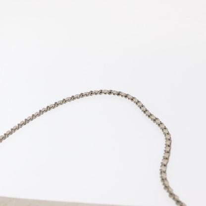 Chanel Travel Line Flap Bag Canvas, SILVER, CANVAS, Shoulder bag