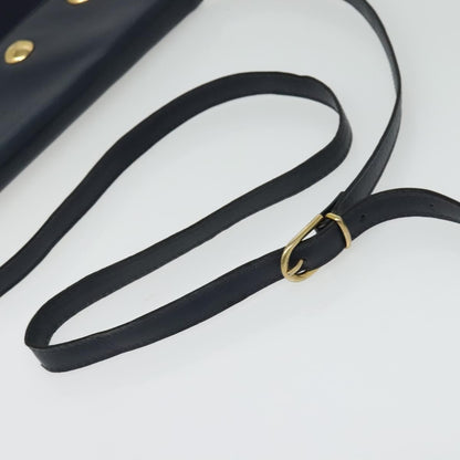 Burberry Flap Shoulder Bag Canvas, NAVY, CANVAS, Shoulder bag