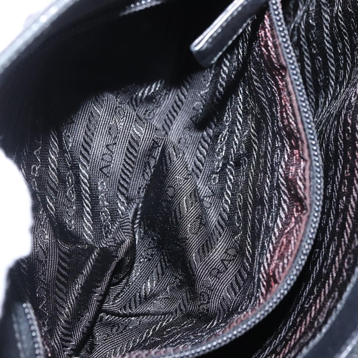 Prada Vintage Tote Nylon, BLACK, NYLON, Tote bag