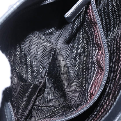 Prada Vintage Tote Nylon, BLACK, NYLON, Tote bag