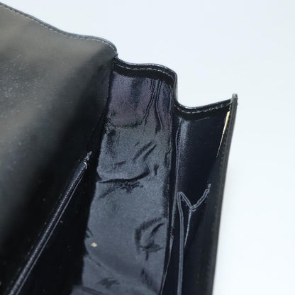 Burberry Vintage Handbag Leather, BLACK, LEATHER, Handbag