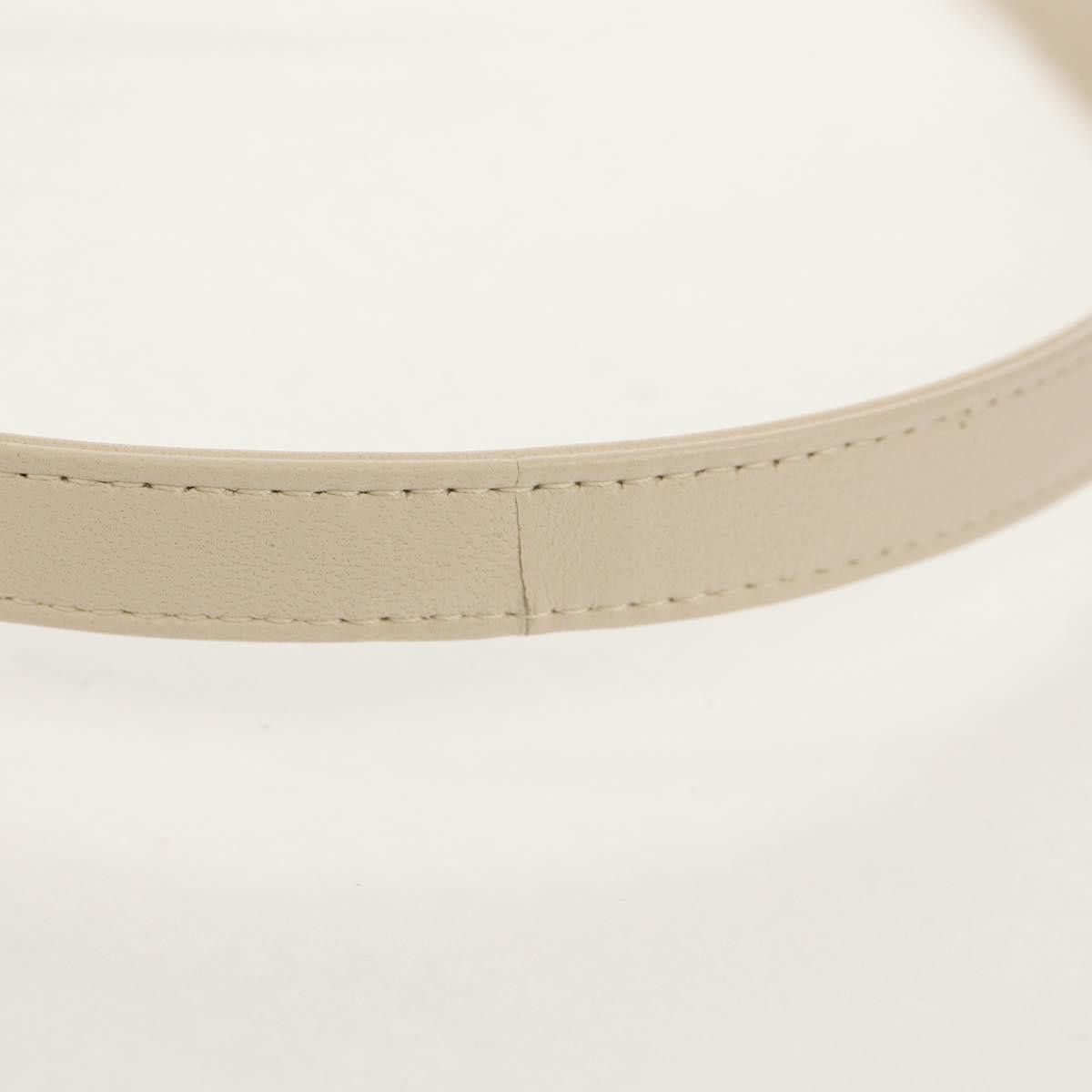 Christian Dior Vintage Lady Dior Bag Cannage, WHITE, LEATHER, Handbag