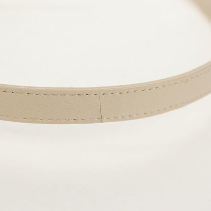 Christian Dior Vintage Lady Dior Bag Cannage, WHITE, LEATHER, Handbag