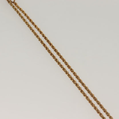 Christian Dior Vintage Dior Logo Necklace Metal, GOLD, METAL, Necklace