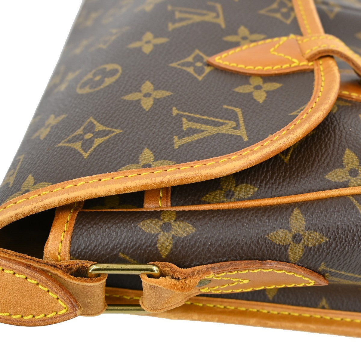 Louis Vuitton Sac Gibeciere Messenger Bag Monogram Canvas, Brown, Canvas, Shoulder Bag