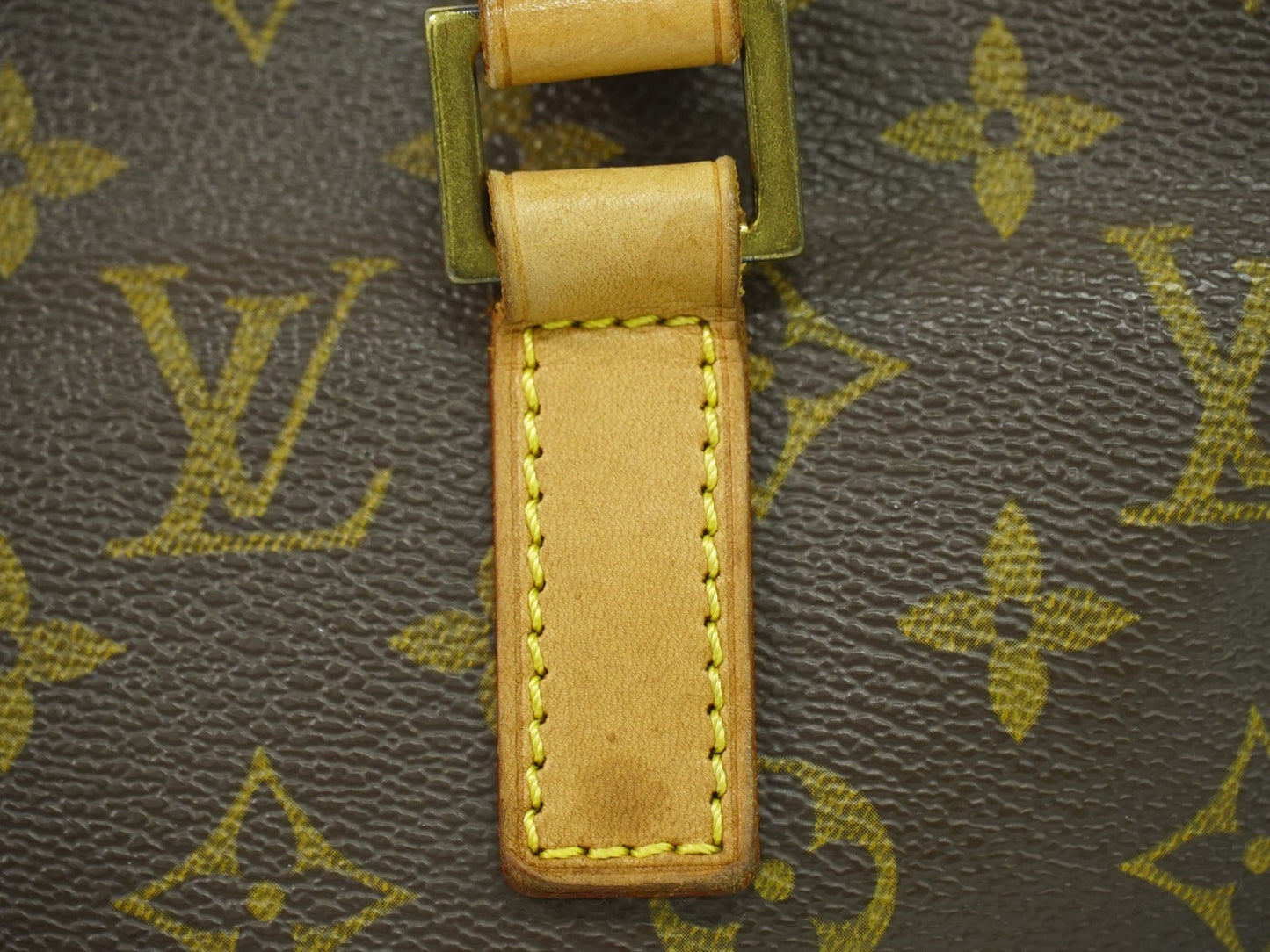 Louis Vuitton Cabas Mezzo Monogram Canvas, BROWN, CANVAS, Tote bag