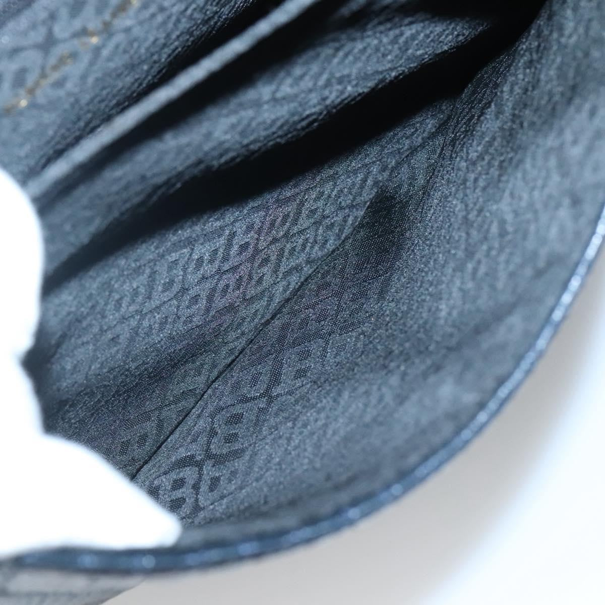 Bally Vintage Handbag Quilted Leather, NAVY, LEATHER, Handbag