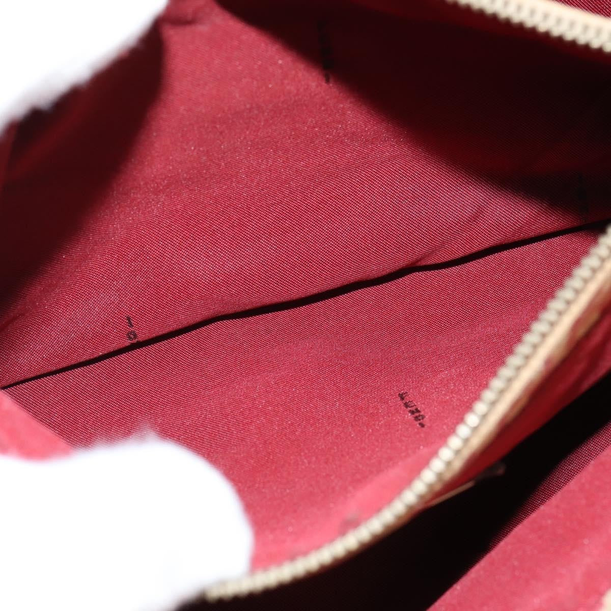 Fendi Vintage Shopping Tote Zucchino Canvas, RED, CANVAS, Handbag