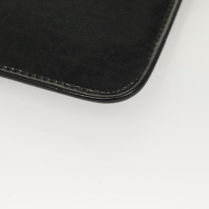 Christian Dior Vintage Trotter Pouch Diorissimo Canvas, BLACK, CANVAS, Clutche & pouche