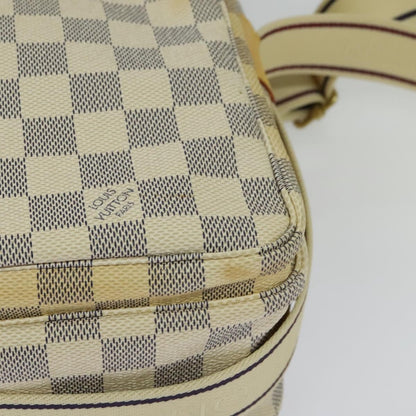 Louis Vuitton Naviglio Handbag Damier, WHITE, CANVAS, Shoulder bag