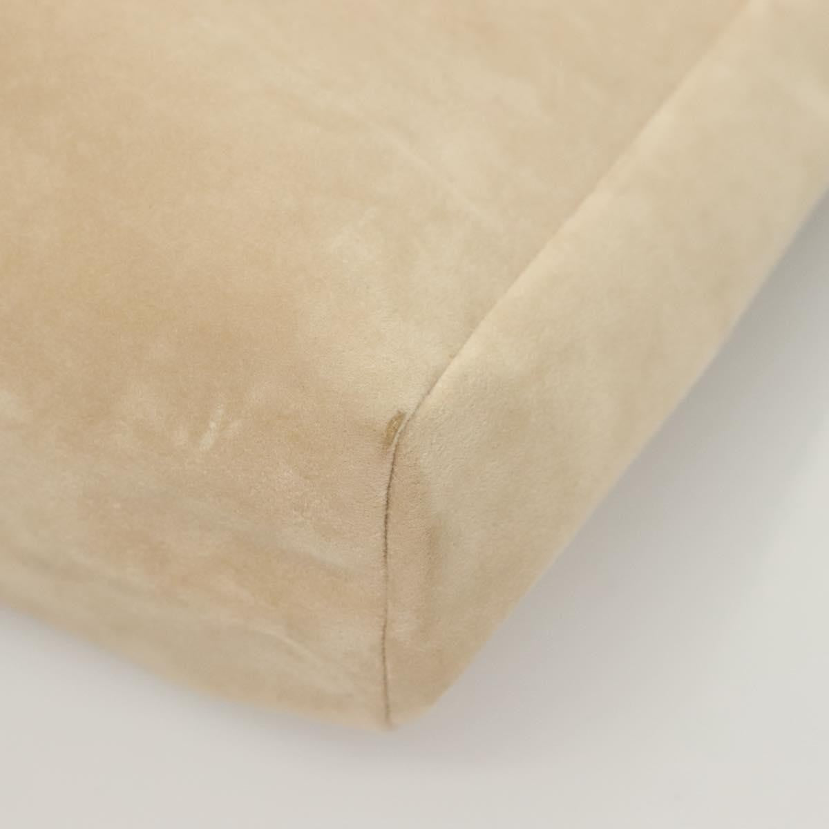 Gucci Vintage Handbag Suede, BEIGE, SUEDE, Handbag