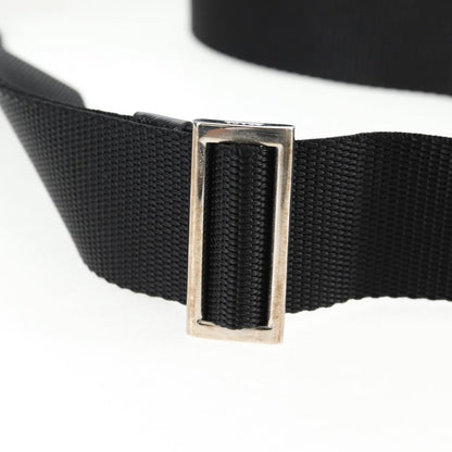 Prada Zip Messenger Quilted Tessuto, BLACK, NYLON, Shoulder bag