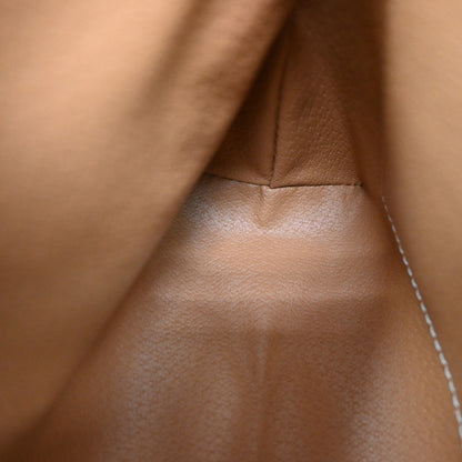 Celine Macadam Pochette Canvas and Leather, BROWN, CANVAS, Clutche & pouche