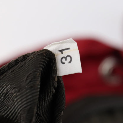 Prada Double Front Pocket Backpack Tessuto, RED, NYLON, Backpack