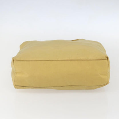 Prada Vintage Tote Tessuto, YELLOW, NYLON, Tote bag